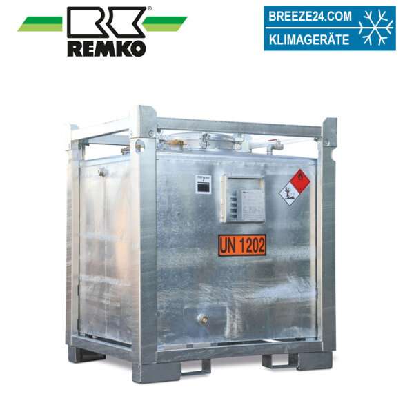 Remko Spezial-Sicherheitstank für Öl - 1000 l -  für HTL Heizzentralen