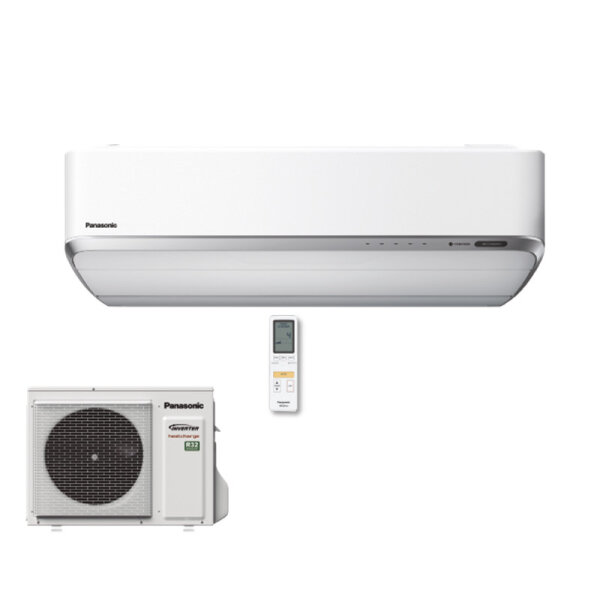 Panasonic Set KIT-VZ12-SKE Wandgerät CS-VZ12SKE + CU-VZ12SKE Heatcharge VZ Inverter+ 3,5 kW R32