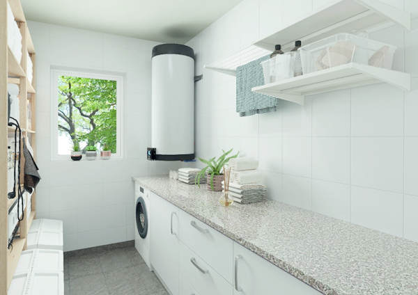 Daikin EKHWET90BV3 Warmwasserspeicher 90 Liter mit Heizstab 1.2 kW