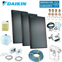 Daikin Solarthermie Set f&uuml;r 5 Personen Haushalt...