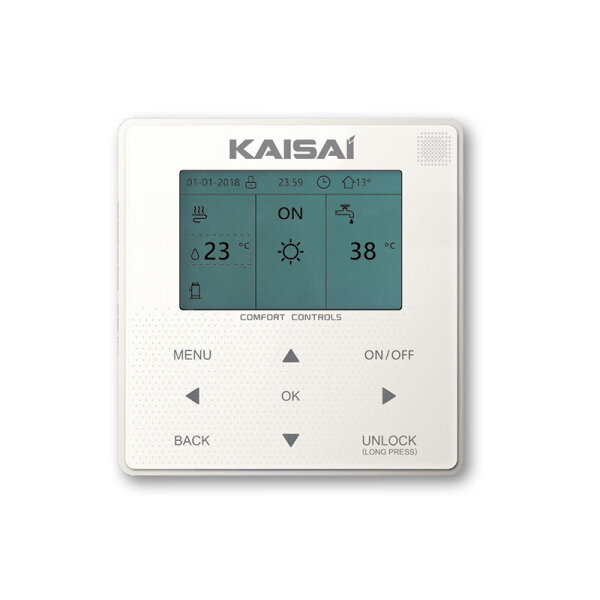 Kaisai Wärmepumpen Set Arctic KHA-14RY3 + KMK-240L-160RY3 Außengerät + Hydromodul mit Speicher 240L