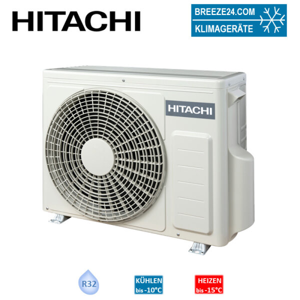 Hitachi RAC-18WEF Außengerät 2,0 kW für 1 Innengerät | 20 - 25 m² - R32