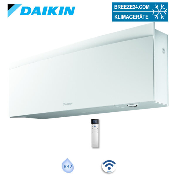 Daikin FTXJ35AW Emura Wandgerät WiFi Mattweiß 3,4 kW | Raumgröße 35 - 40 m²