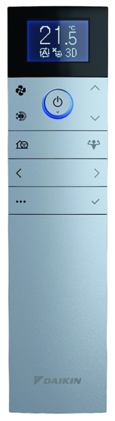 Daikin FTXJ35AS9 Emura Wandgerät WiFi Silber 3,4 kW | Raumgröße 35 - 40 m²