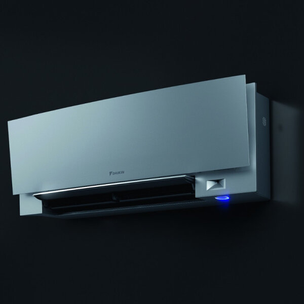 Daikin Set FTXJ25AS + RXJ25A WiFi Emura Wandgerät Silber + Außengerät 2,5 kW 1 Raum 25 - 30 m²