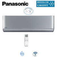 Panasonic CS-XZ25CKEW Wandgerät Etherea WiFi Silber...