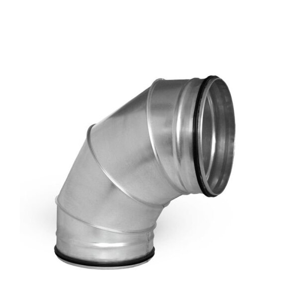 Segmentbogen 90° Grad DN 160 mit Lippendichtung