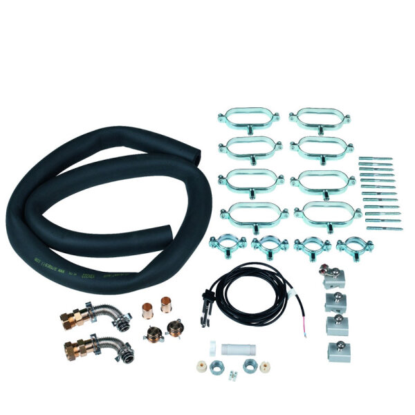 Daikin Solarthermie Set für 5 Personen Haushalt Solaris Druckanlage Indach 3 x EKSV21P Solarpanel