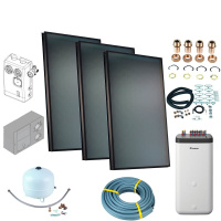 Daikin Solarthermie Set für 5 Personen Haushalt...