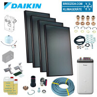 Daikin Solarthermie Set für 7 Personen Haushalt...