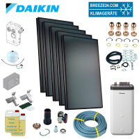 Daikin Solarthermie Set für 9 Personen Haushalt...