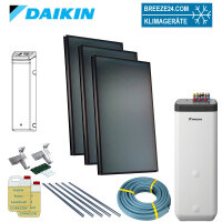Daikin Solarthermie Set für 5 Personen Haushalt...