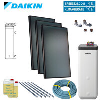 Daikin Solarthermie Set für 5 Personen Haushalt...