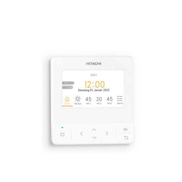 Hitachi PC-ARFH2E Kabelfernbedienung für Wärmepumpen Yutaki S und S Combi