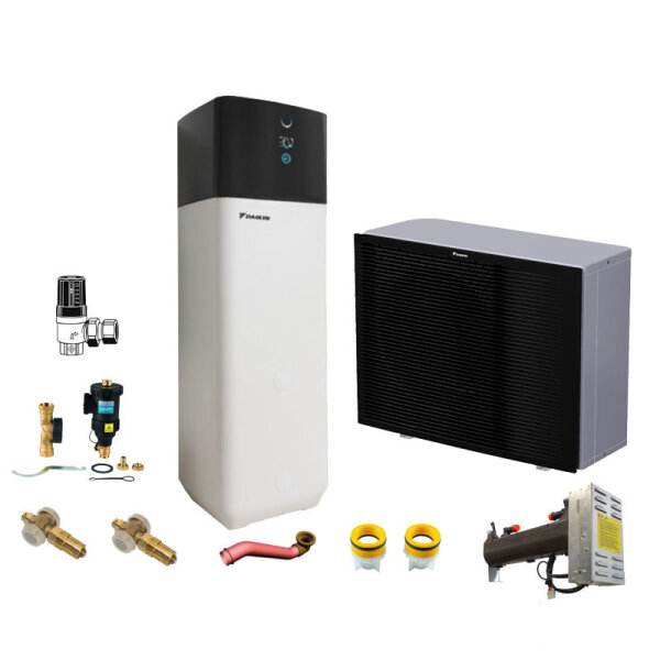 Daikin Altherma 3 H MT ECH2O Set EPRA10EW1 + ETSH12P50E Wärmepumpe+Hydromodul/Speicher 500L HS 9 kW