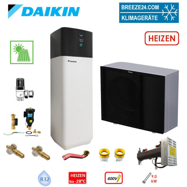 Daikin Altherma 3 H MT ECH2O Set EPRA10EW1 + ETSX12P30E Wärmepumpe+Hydromodul/Speicher 300L HS 9 kW