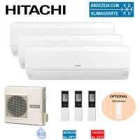Hitachi Set 3 x Wandgeräte Performance 2,5/3,5/3,5...