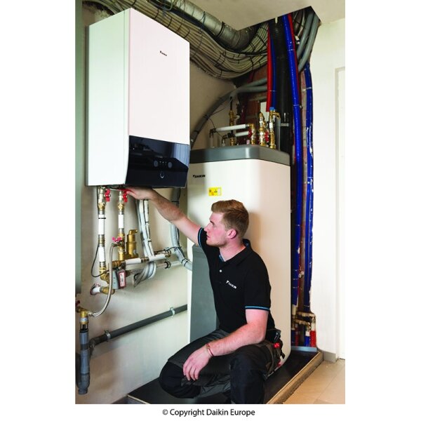 Daikin Altherma 3 H MT W ETBX12E9W Hydrobox mit 9 KW Heizstab WiFi 400 Volt Heizen und Kühlen