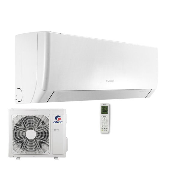 GREE Set GWH-12-AGB-I + GWH-12-AGB-0 Wandgerät Solid 3,2 kW | WiFi | Raumgröße 30 - 35 m² | R32