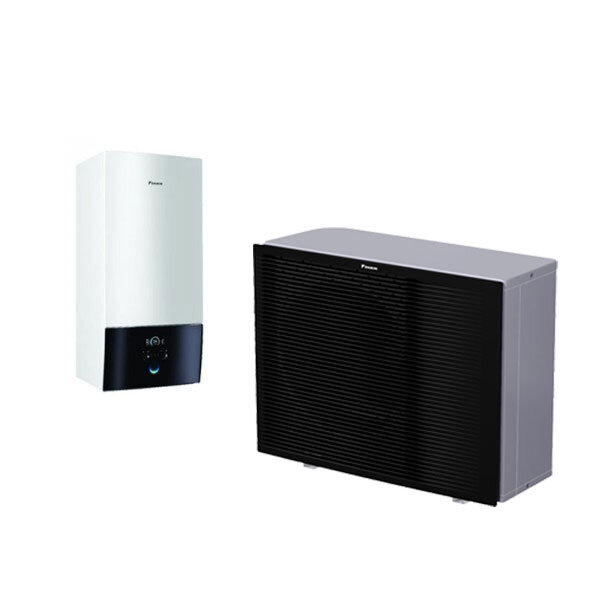 Daikin Altherma 3 H MT W Set EPRA10EW1 10,0 kW + ETBX12E9W Wärmepumpe + Hydromodul mit Heizstab 9 kW