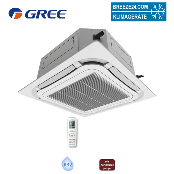 GREE GKH-24-EC-K6 4-Wege-Deckenkassette 7,0 kW | nur Multisplit | Raumgröße 70 - 75 m² | R32