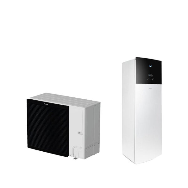 Daikin Altherma 3 R F Set ERLA11DW1 + EBVH11S23D9W Wärmepumpe + Hydromodul mit Speicher 230L HS 9kW