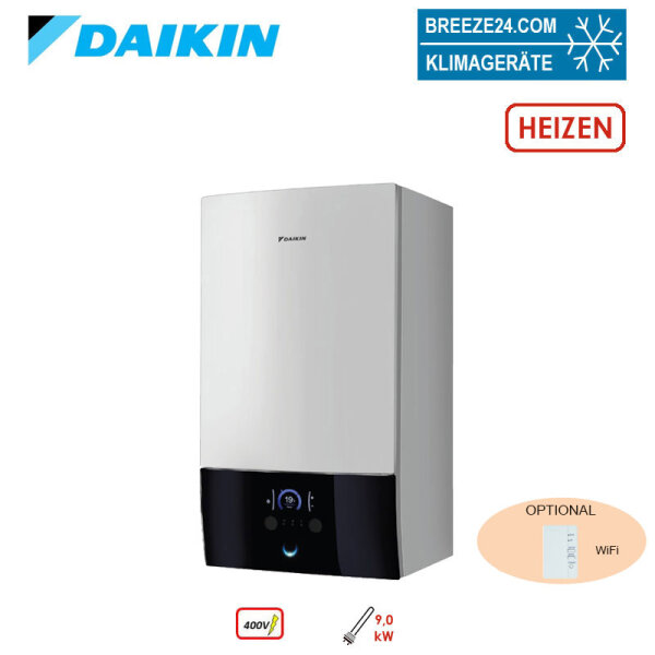 Daikin Altherma 3 R W EBBH11D9W Hydromodul nur Heizen mit Heizstab 9 kW 400 Volt