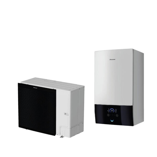 Daikin Altherma 3 R M Set ERLA11DW1 11kW + EBBH11D6V Wärmepumpe+Hydromodul Heizen Heizstab 6kW 400V