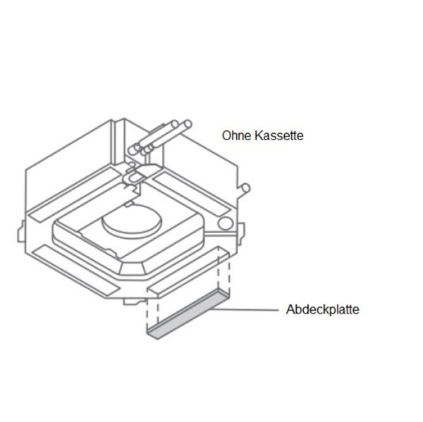 Mitsubishi Electric PAC-SJ37SP-E Luftauslass-Abdeckplatte für PLA-ZM Deckenkassetten
