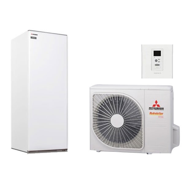 Mitsubishi Heavy Hydrolution Set FDCW60VNX-A + HMK60 Wärmepumpe + Hydromodul mit Speicher 180L R410A