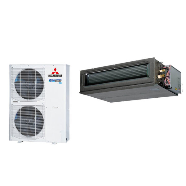 Mitsubishi Heavy Set Kanalgerät 10,0 kW - FDUM100VH + FDC100VSX-W 400 Volt R32 Klimaanlage
