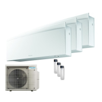 Daikin Set 3 Wandgeräte Emura WiFi 2,4/4,8 kW -...