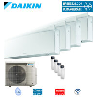 Daikin Set 4 Wandgeräte Emura WiFi 2,5/5,0 kW 3 x...