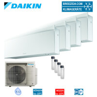 Daikin Set 4 Wandger&auml;te Emura WiFi 2,0/3,4 kW -...