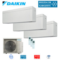 Daikin Set 3 Wandgeräte Stylish WiFi 4,2/5,0 kW -...