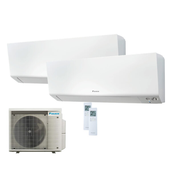 Daikin Set 2 Wandgeräte Perfera WiFi FTXM50A + 4MXM80A9 5,0 kW R32 Klimaanlage