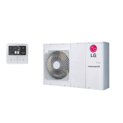 LG THERMA Luft/Wasser-Wärmepumpe HM071MRS.UA40 Monobloc 7,0 kW zum Heizen + Kühlen R32