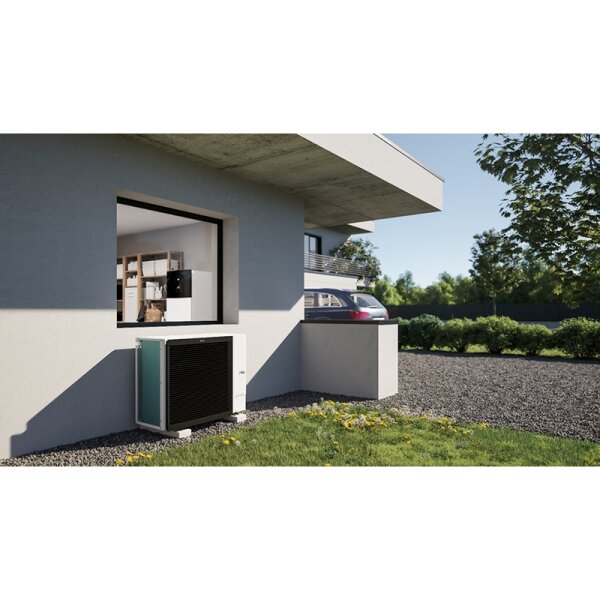 Daikin Altherma 3 R ECH2O Set ERLA14DW1 + EBSX16P50D Wärmepumpe + Hydromodul mit Speicher 500 Liter