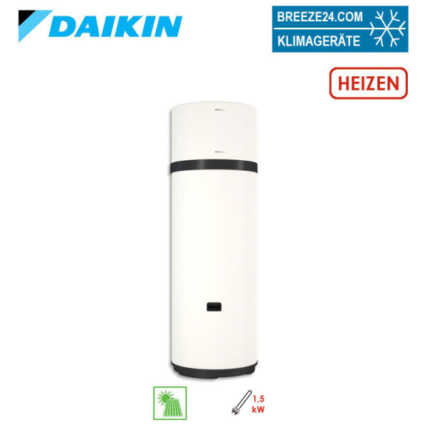 Daikin Altherma M HW 260 EKHHE260PCV37 Brauchwasserwärmepumpe mit Bivalentfunktion mit 260L Speicher