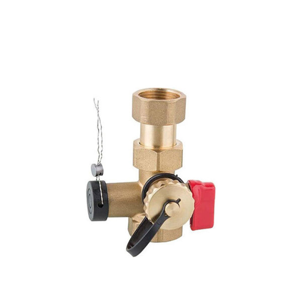 TRINNITY KV2020 Kappenventil 3/4" x 3/4" Messing mit KFE-Hahn