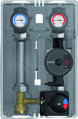 COSMO C2PGMC625N 2.0 Pumpengruppe DN 25 gemischt Mischer, Stellmotor COSMO CPH 2.0 6-25