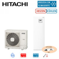 Hitachi Yutaki S Combi 6 kW RAS-2.5WHVRP1 +...