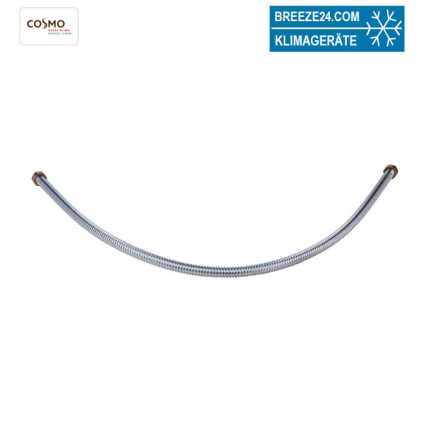 COSMO Wellrohr 500 mm 1" UW x 1" AG zum Anschluss des Ausdehnungsgefäßes