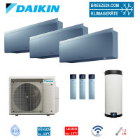 Daikin 4MWXM52A9 Multi+ Set 3 x Emura Wandgeräte...
