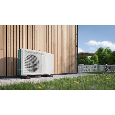 Daikin Altherma 3 M EBLA06E3V3 WiFi Monoblock Wärmepumpe Heizen/Kühlen 6,0 kW mit Heizstab 3 kW 230V