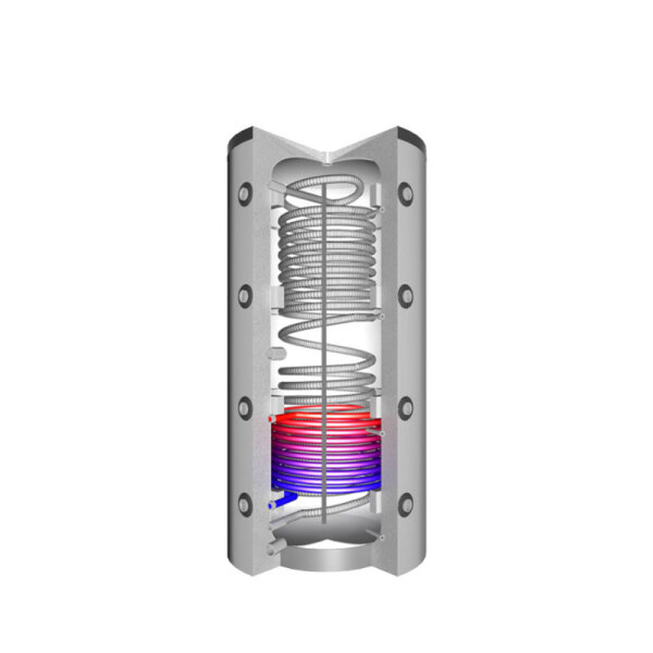 Juratherm EHSWP 800 - 700L Hygiene-Schichtenkombispeicher 1 Wärmetauscher für Trink+Heizungswasser