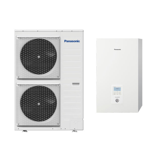 Panasonic Set Aquarea T-CAP Generation H WH-UX12HE8 + WH-SXC12H9E8 Hydromodul 12 kW | Heizstab 9 kW