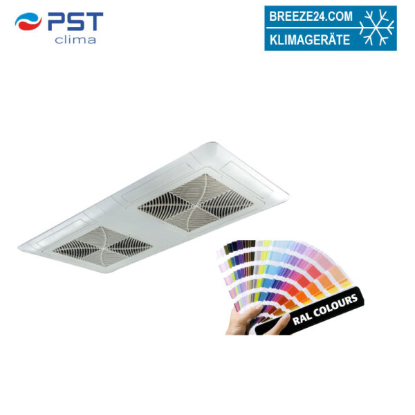 PST Clima PAN.RAS.100 Sonderlackierung in RAL der ABS-Blende Doublelkassette