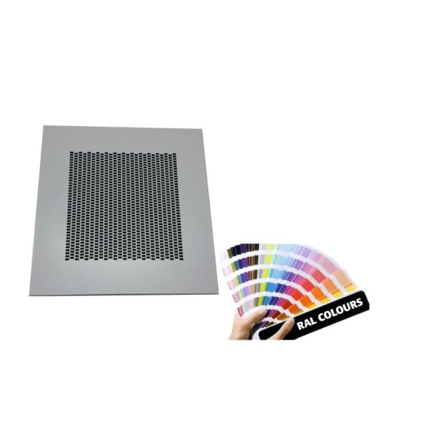 PST Clima PAN.MET.RAS.050 Sonderlackierung in RAL der Metall-Blende Singelkassette