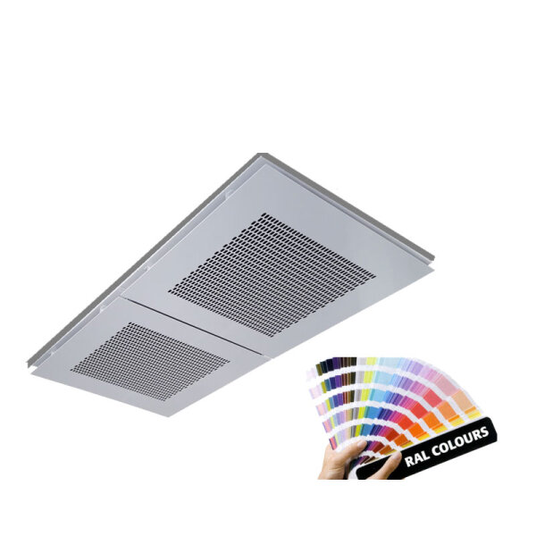 PST Clima PAN.MET.RAS.100 Sonderlackierung in RAL der Metall-Blende Doublekassette